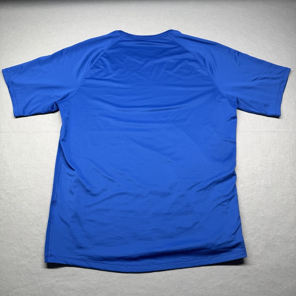Nike Pro Dri-FIT Men's Blue XL Athletic Fit Lightweight Crew T-Shirt - Picture 7 of 7